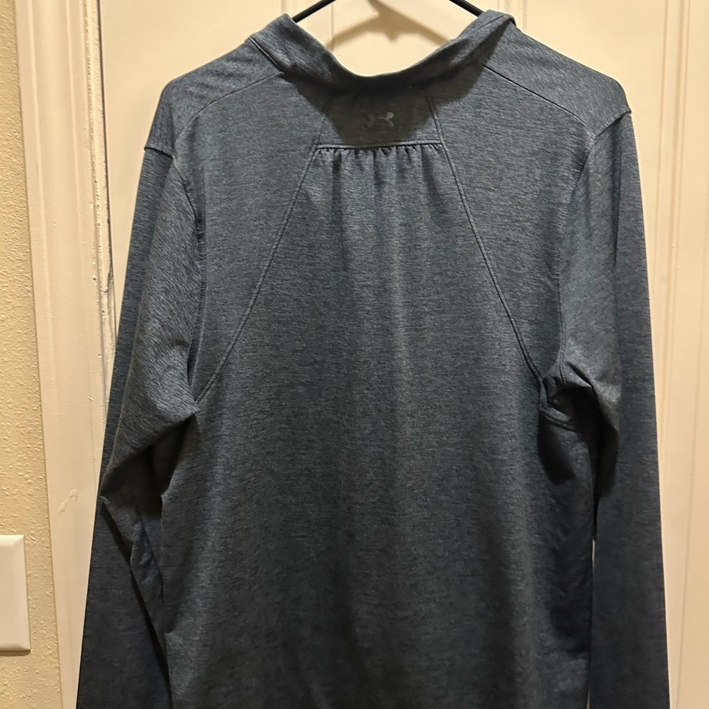 Under Armour Gray Fitted Pullover - image 3